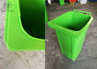 Ящики красных/зеленого цвета пластиковые хлама, ящик Вхэелие 240 литров ненужный для повторно использовать бумагу